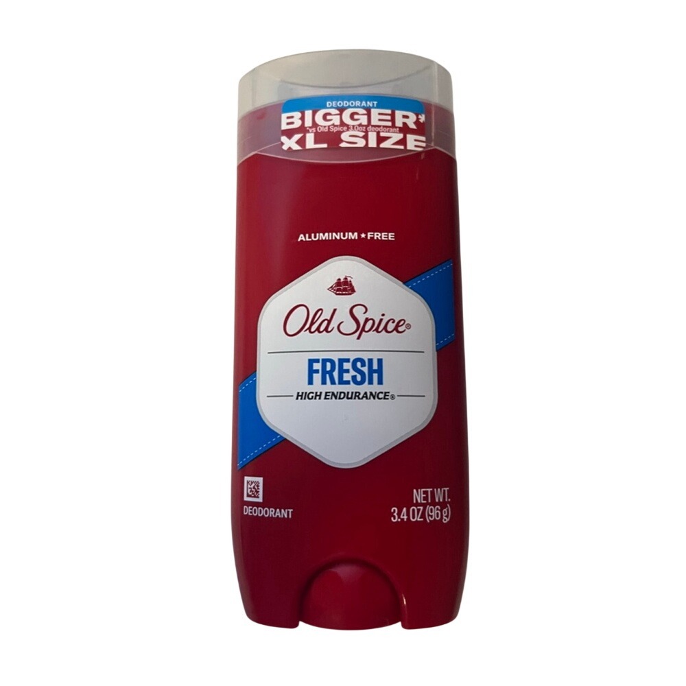 Men's Old Spice Fresh High Endurance Deodorant Red Blue XL 3.4 oz